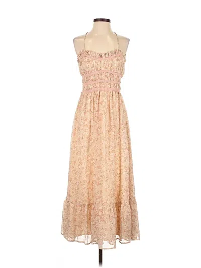 Pre-owned Dress Forum Casual Dress In Brown