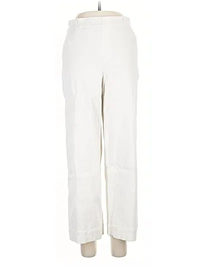 Pre-owned Spanx Casual Pants In White