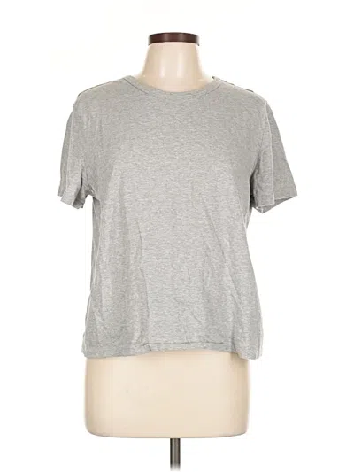 Pre-owned Gap Short Sleeve T-shirt In Gray