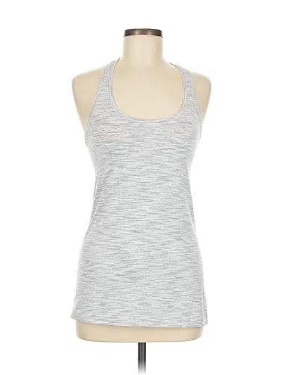 Pre-owned Lululemon Athletica Active Tank Top In Gray