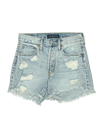 Pre-owned Aéropostale Denim Shorts In Blue
