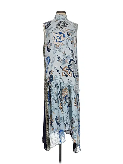 Pre-owned Tory Burch Cocktail Dress In Blue