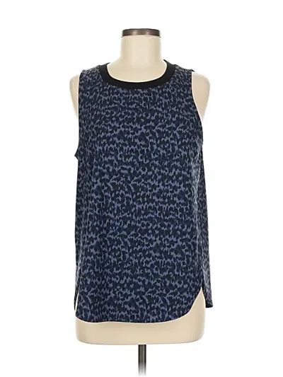 Pre-owned Athleta Sleeveless T-shirt In Blue