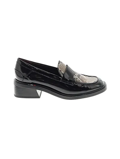 Pre-owned Franco Sarto Flats In Black