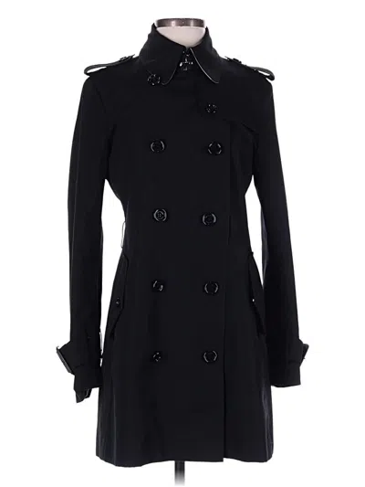 Pre-owned Burberry Trenchcoat In Black