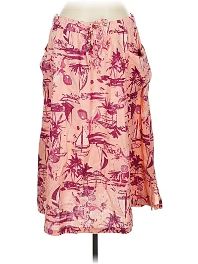 Pre-owned D&co. Casual Skirt In Pink