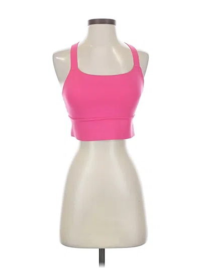 Pre-owned Athleta Sports Bra In Pink