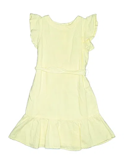 Pre-owned Bella Dahl Kids' Dress In Yellow