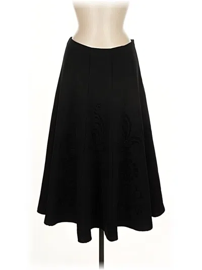Pre-owned Sunny Leigh Formal Skirt In Black