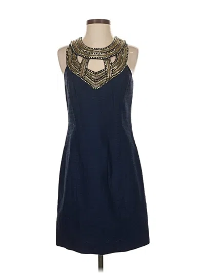 Pre-owned Lilly Pulitzer Cocktail Dress In Blue