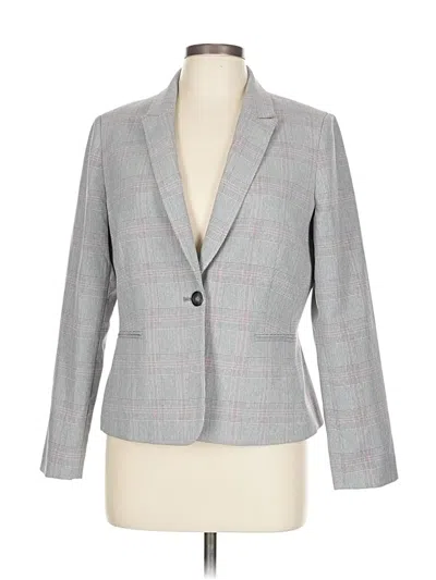 Pre-owned Tahari By Asl Blazer Jacket In Gray