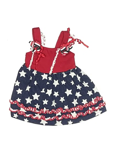 Pre-owned Blueberi Boulevard Babies' Dress In Red