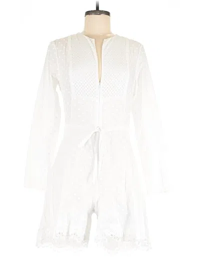 Pre-owned Madderson London Romper In White