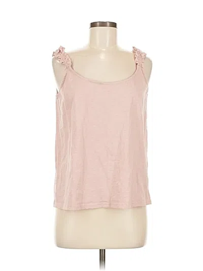 Pre-owned Boden Tank Top Pink Strapless Neckline Tops