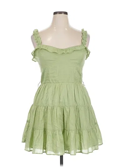 Pre-owned Show Me Your Mumu Casual Dress In Green