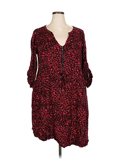 Pre-owned Torrid Casual Dress In Red