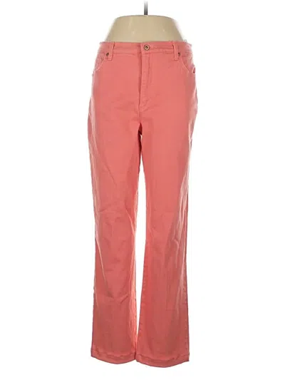 Pre-owned Gloria Vanderbilt Casual Pants In Pink