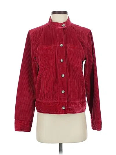 Pre-owned Jjill Jacket In Red