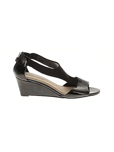 Pre-owned Ellen Tracy Sandals In Black