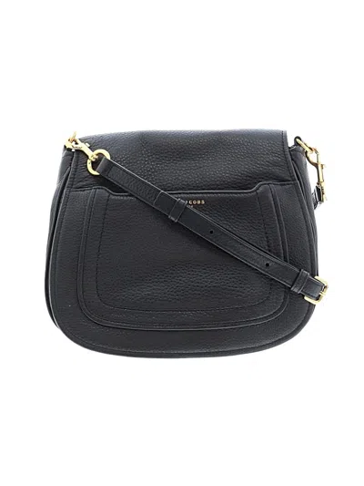 Pre-owned Marc Jacobs Leather Crossbody Bag In Black