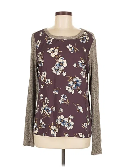 Pre-owned Kaileigh Pullover Sweater In Brown