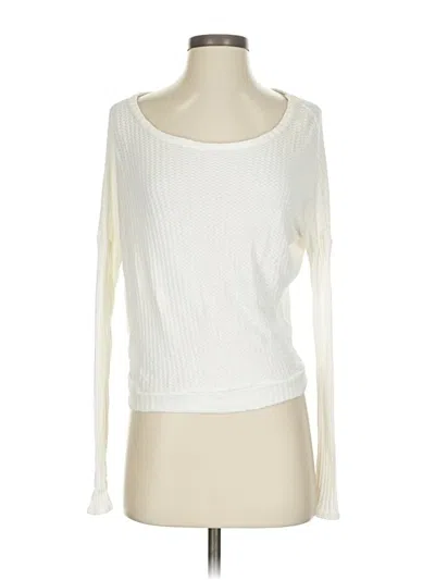 Pre-owned Chaser Long Sleeve T-shirt In White