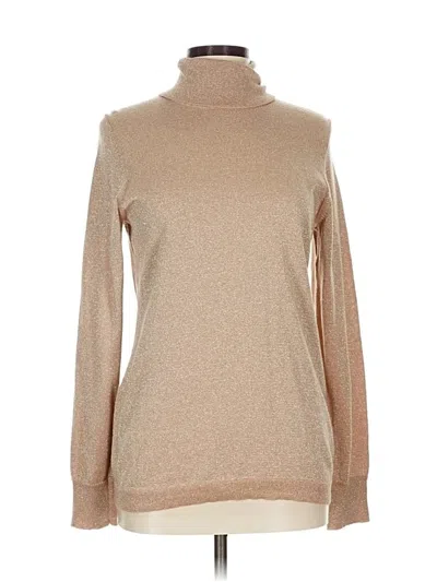 Pre-owned Talbots Turtleneck Sweater In Brown