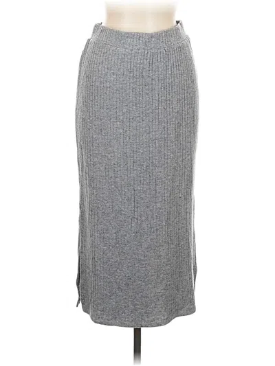Pre-owned 1.state Casual Skirt In Gray