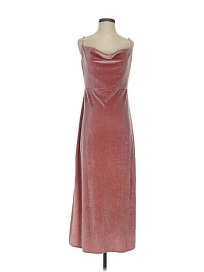 Pre-owned Bhldn Cocktail Dress In Burgundy