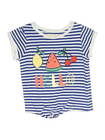 Pre-owned Tucker + Tate Kids' Short Sleeve T-shirt In Blue
