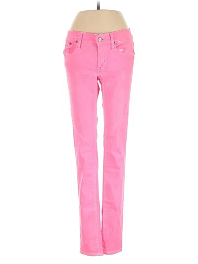 Pre-owned Ralph Lauren Jeans In Pink