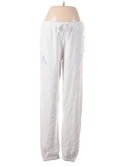 Pre-owned Aqua Track Pants In Silver