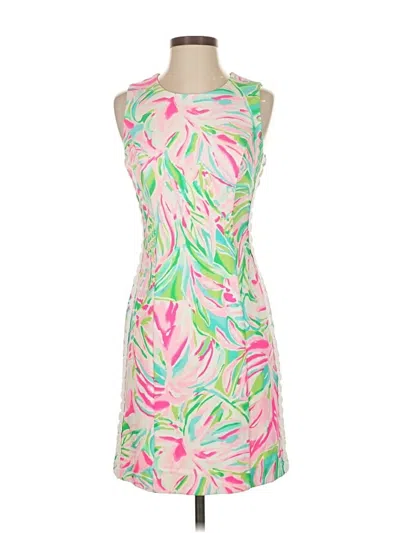 Pre-owned Lilly Pulitzer Cocktail Dress In Green