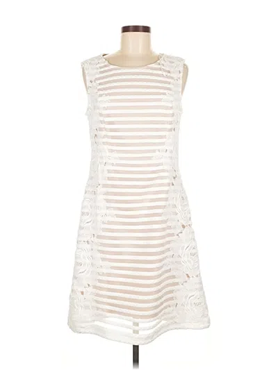 Pre-owned Db Established 1962 Casual Dress In White