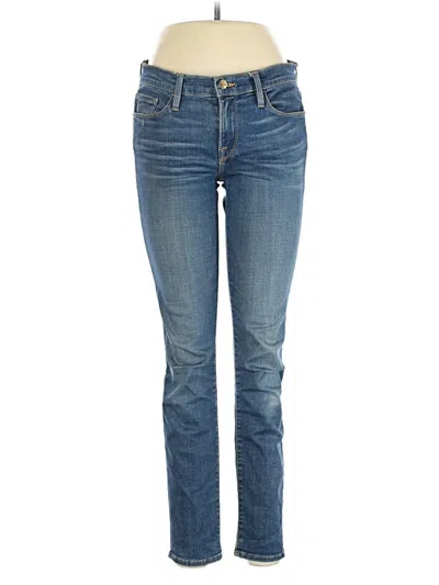 Pre-owned Frame Jeans In Blue