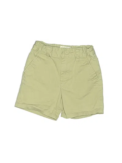 Pre-owned Cat & Jack Kids' Khaki Shorts In Green