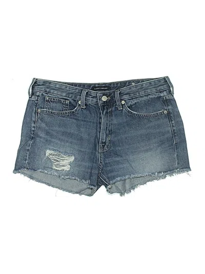 Pre-owned Lucky Brand Denim Shorts In Blue