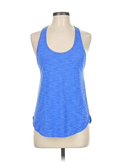 Pre-owned Lululemon Athletica Active Tank Top In Blue