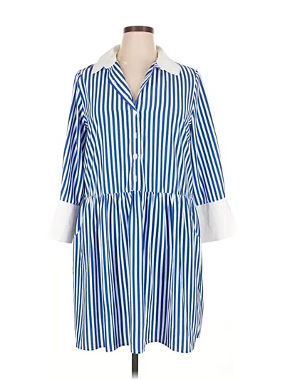 Pre-owned Tuckernuck Casual Dress In Blue