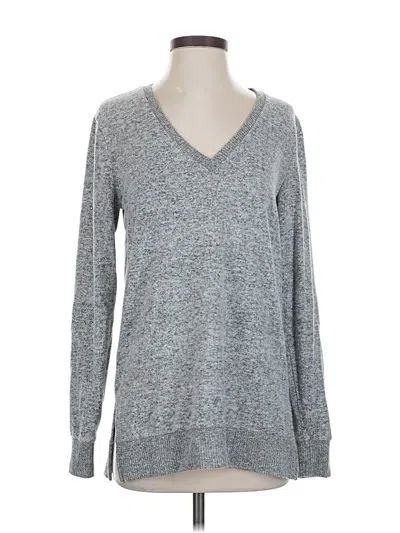Pre-owned Lucky Brand Pullover Sweater In Gray