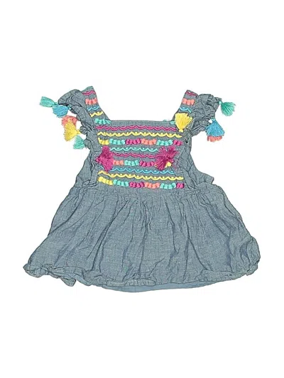 Pre-owned Cat & Jack Kids' Dress In Blue