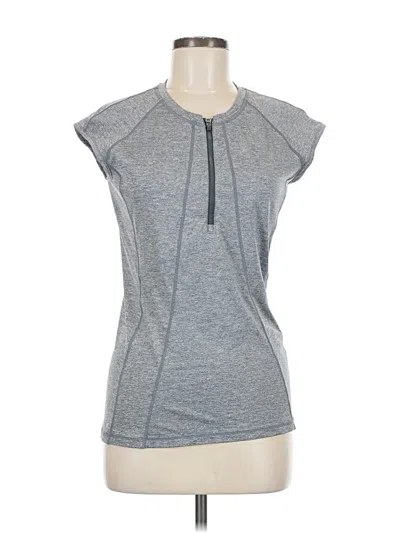 Pre-owned Athleta Active T-shirt In Gray