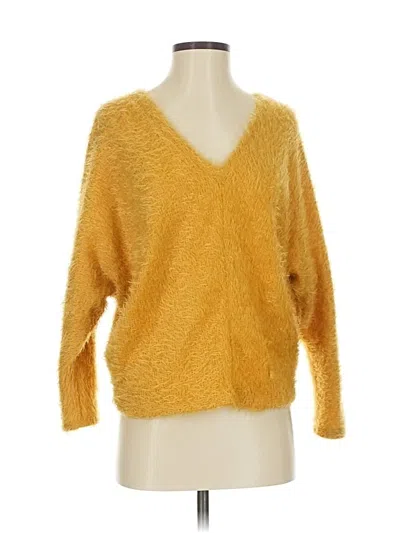 Pre-owned Unbranded Pullover Sweater In Orange