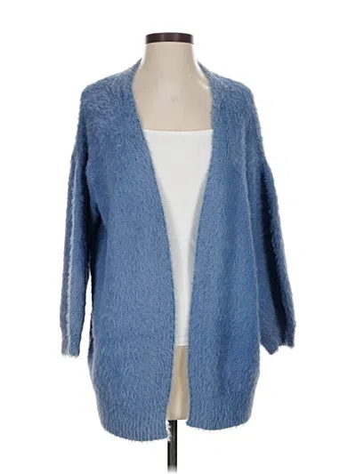 Pre-owned Farm Rio Cardigan Sweater In Blue