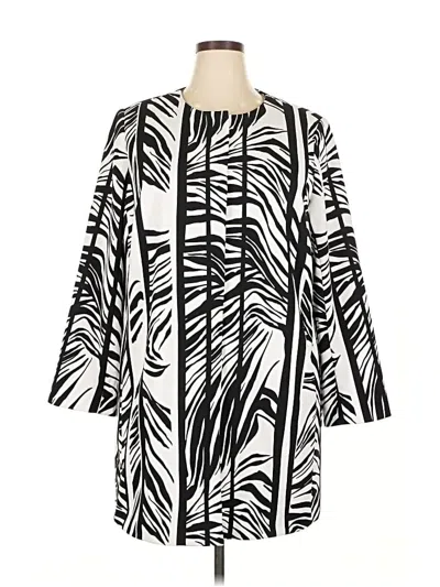 Pre-owned Dennis By Dennis Basso Coat In White