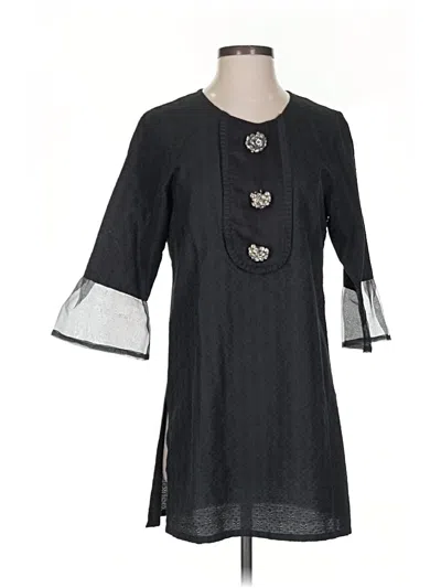Pre-owned Rungolee Casual Dress In Black