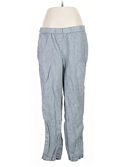 Pre-owned Purejill Linen Pants In Gray