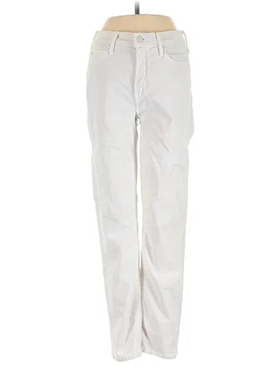 Pre-owned Mother Casual Pants In White