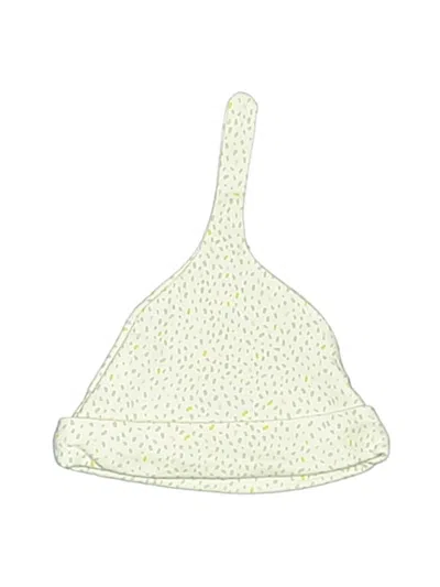 Pre-owned Pehr Babies' Beanie Hat In White