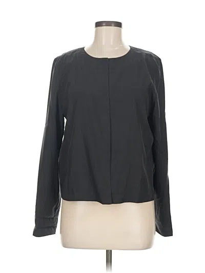 Pre-owned Eileen Fisher Jacket In Gray